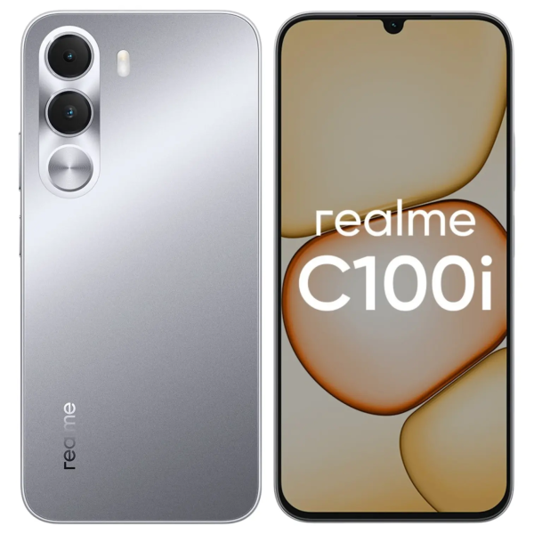 Купить Смартфон Realme C100i 4/128 ГБ Серебристый
